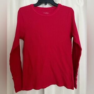Arizona Jean Co. Red Thermal Long Sleeve Top w/ Thumbholes – Size 1X